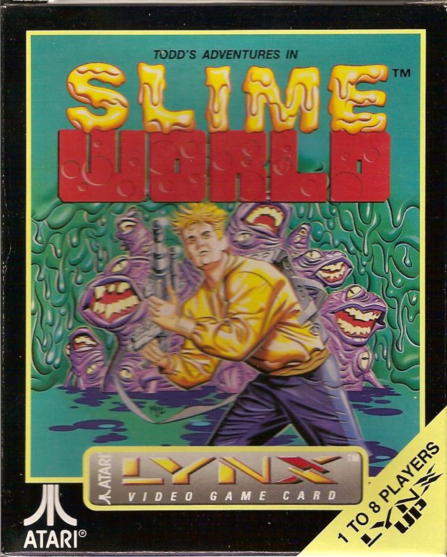 Slime World box art for Sega Mega Drive